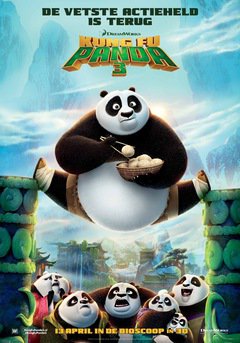 Kung Fu Panda 3 (NL) - poster