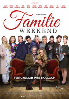 Familieweekend - poster