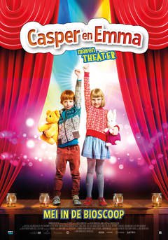 Casper en Emma maken theater - poster