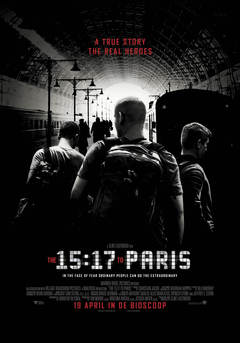 The 15:17 to Paris - poster