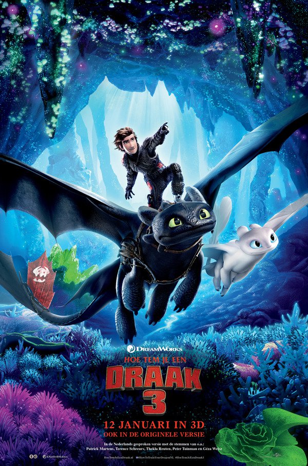 Hoe tem je een draak 3 (NL) film bioscoopagenda Hoe tem je een draak 3 (NL) film bioscoopagenda