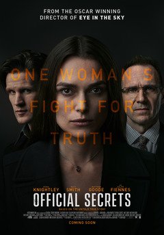 Official Secrets - poster