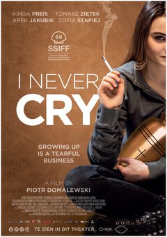 I never cry - poster