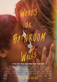 Words on Bathroom Walls - poster