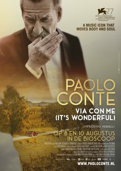 Paolo Conte, It’s Wonderful - poster