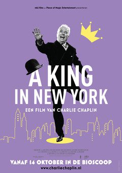 A King in New York - poster
