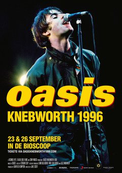 Oasis Knebworth 1996 - poster
