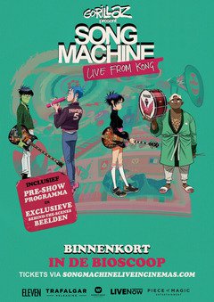 Gorillaz: Song Machine Live from Kong - poster