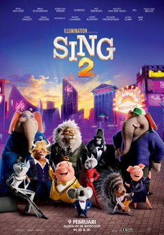 Sing 2 (NL) - poster