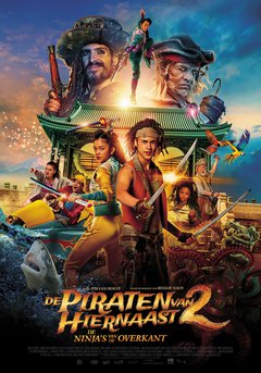 De Piraten van Hiernaast: De Ninja's van de Overkant - poster