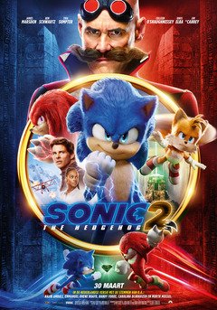 Sonic The Hedgehog 2 (NL) - poster