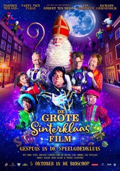 De Grote Sinterklaasfilm: Gespuis in de Speelgoedkluis - poster