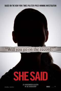She Said - poster