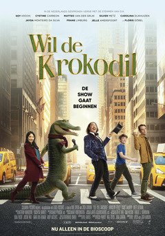 Wil de Krokodil - poster