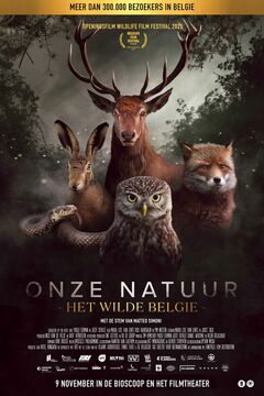 Onze Natuur, het Wilde België - poster