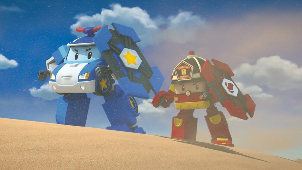 Robocar Poli 2 – Een reddingsactie in de woestijn - still