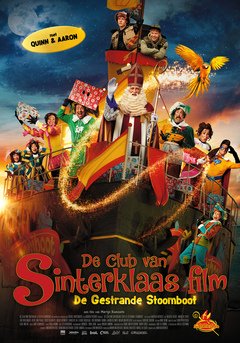 De Club van Sinterklaas Film: De Gestrande Stoomboot - poster
