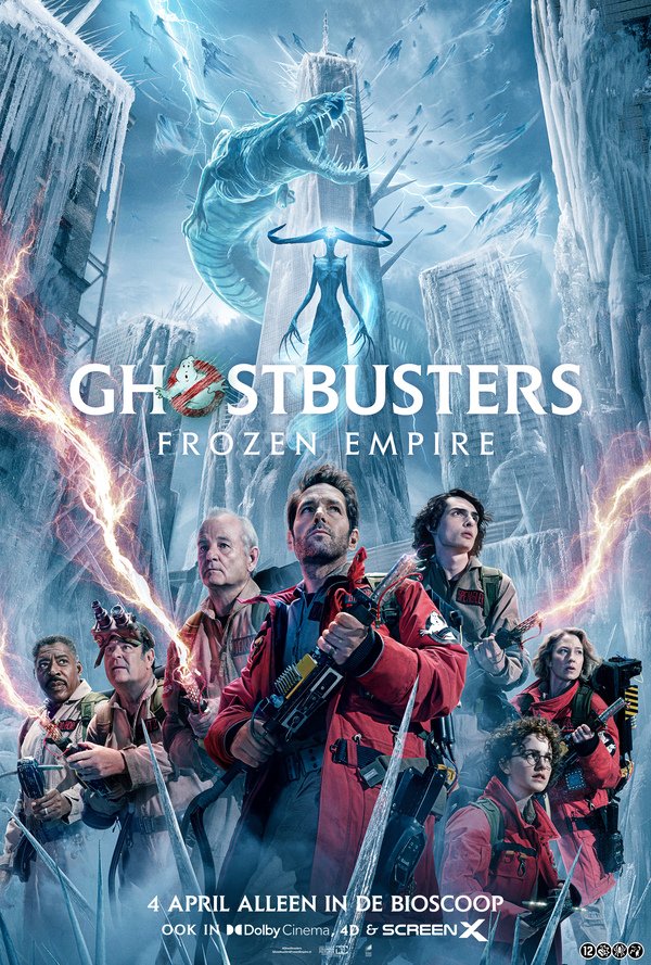 Ghostbusters Frozen Empire film bioscoopagenda