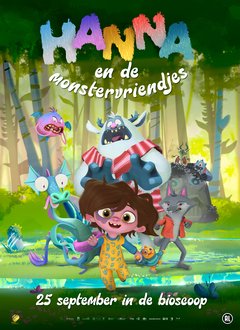 Hanna en de monstervriendjes - poster