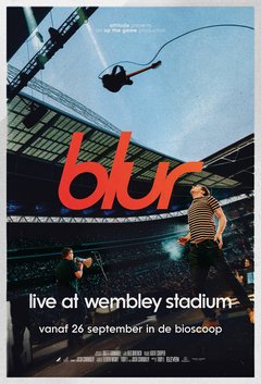 blur: Live At Wembley Stadium - poster