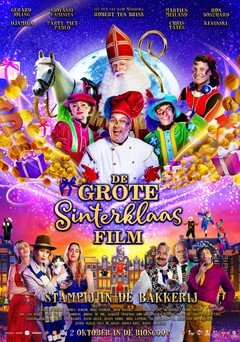 De Grote Sinterklaasfilm: Stampij in de bakkerij - poster