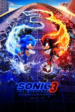 Sonic The Hedgehog 3 (NL) - poster