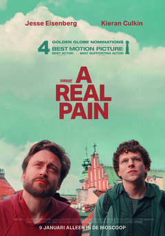 A Real Pain - poster