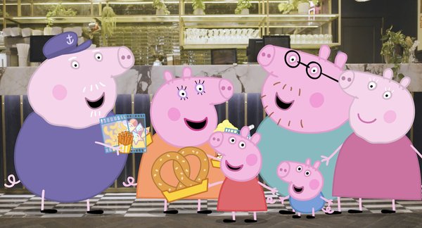 Peppa en de nieuwe baby