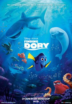 Finding Dory (NL) - poster
