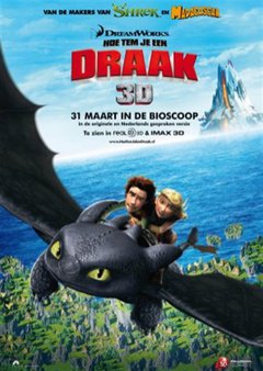 Hoe tem je een draak (NL) - poster