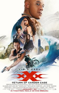 xXx: Return of Xander Cage - poster