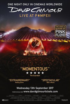 David Gilmour 'Live At Pompeii' - poster