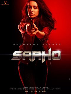 Saaho - poster