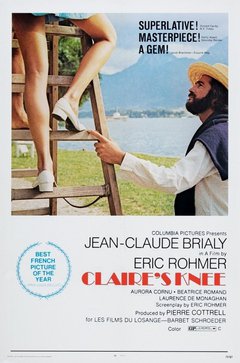 Le genou de Claire - poster