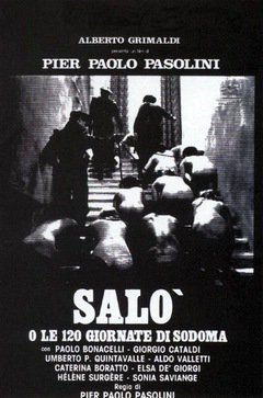 Salò, or the 120 days of Sodom - poster