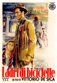 Ladri di biciclette - poster