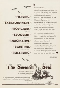 The Seventh Seal - poster