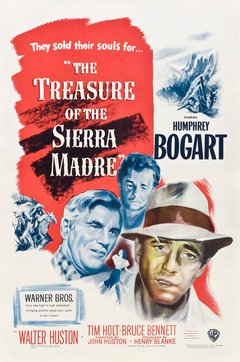 The Treasure of the Sierra Madre - poster