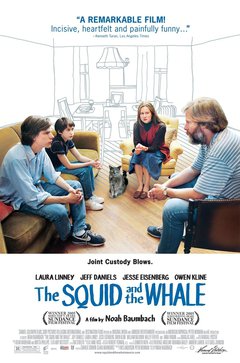 The Squid and the Whale - poster