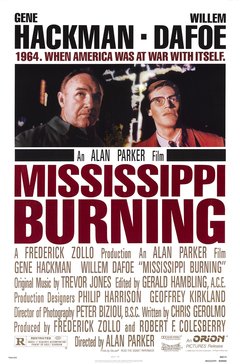 Mississippi Burning - poster