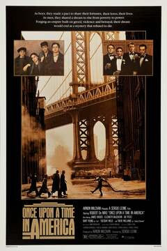 Once upon a time in America - poster