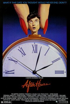 After Hours - poster