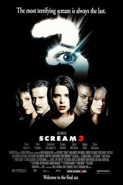 Scream 3 - poster