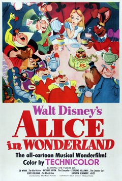 Alice In Wonderland - poster