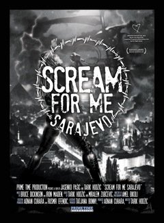 Scream for me Sarajevo - poster