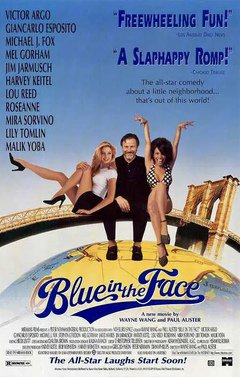 Blue in the Face - poster