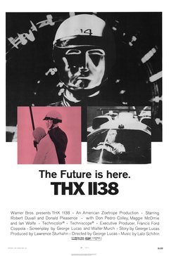 THX 1138 - poster
