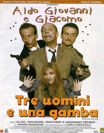 Three Men and a Leg | film | bioscoopagenda - Filmladder