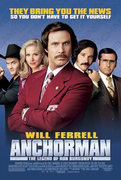 Anchorman: The Legend Of Ron Burgundy - poster