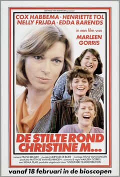 De stilte rond Christine M. - poster